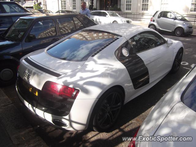 Audi R8 spotted in London, United Kingdom