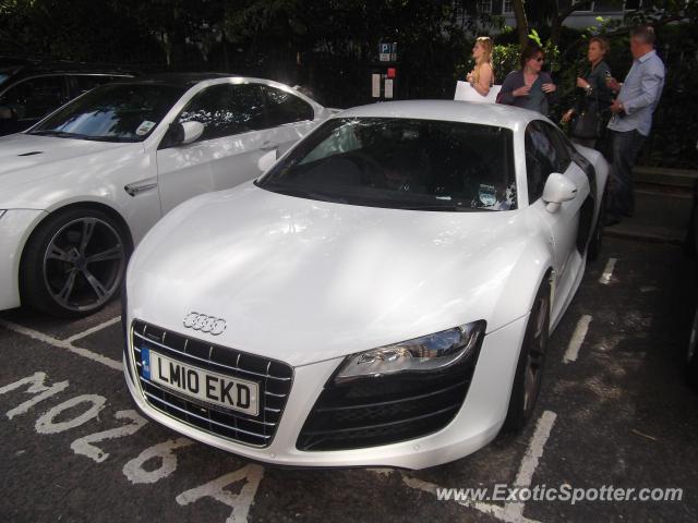 Audi R8 spotted in London, United Kingdom