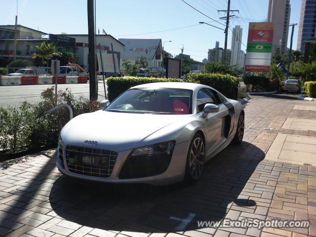 Audi R8 spotted in Gold Coast, Australia