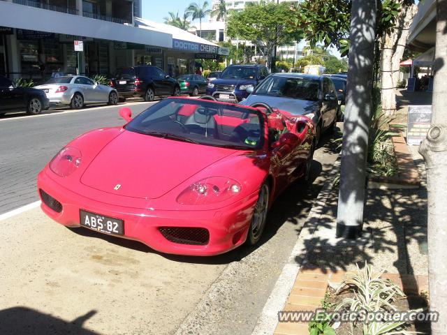 Ferrari 360 Modena spotted in Gold Coast, Australia