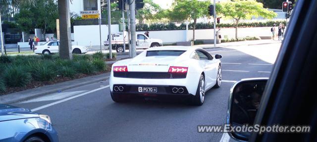 Lamborghini Gallardo spotted in Gold Coast, Australia