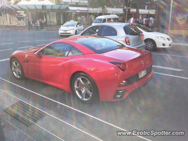 Ferrari California spotted in Gold Coast, Australia