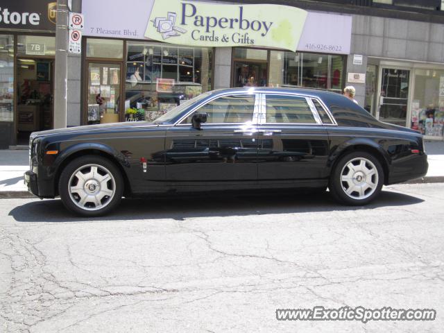 Rolls Royce Phantom spotted in Toronto, Canada