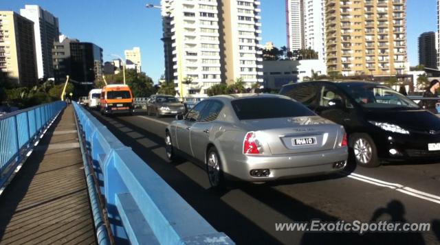 Maserati Quattroporte spotted in Gold Coast, Australia