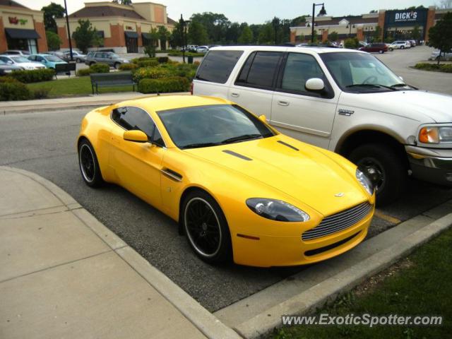 Aston Martin Vantage spotted in Deerpark, Illinois