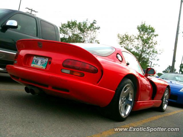 Dodge Viper spotted in Winnipeg, Manitoba, Canada