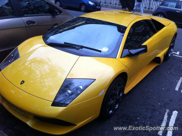 Lamborghini Murcielago spotted in London, United Kingdom