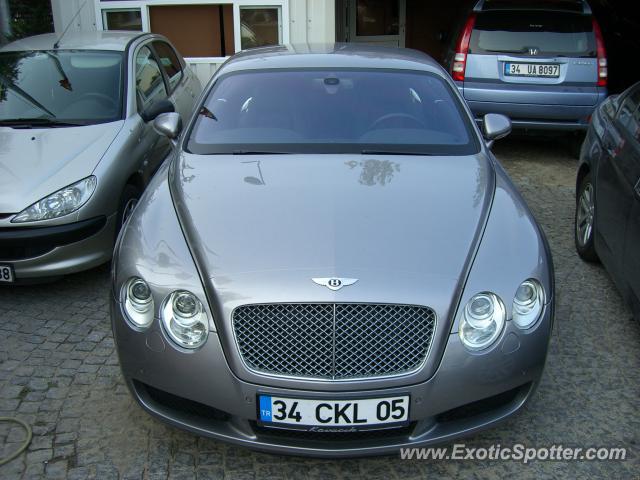 Bentley Continental spotted in Istanbul, Turkey