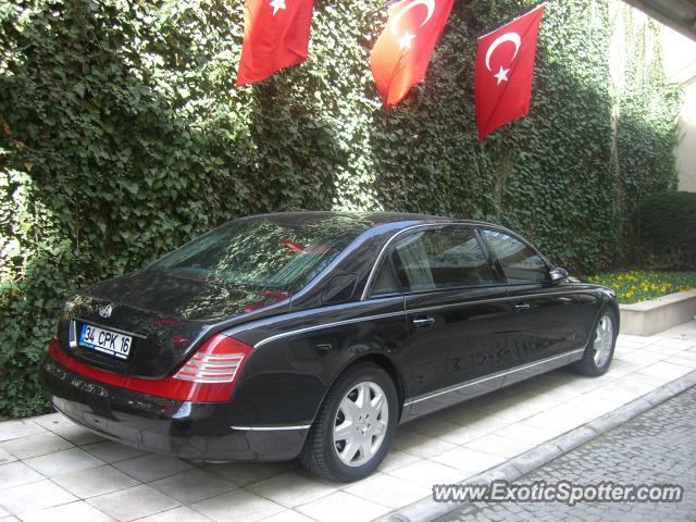 Mercedes Maybach spotted in Istanbul, Turkey