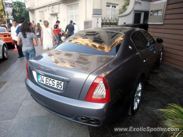 Maserati Quattroporte spotted in Istanbul, Turkey