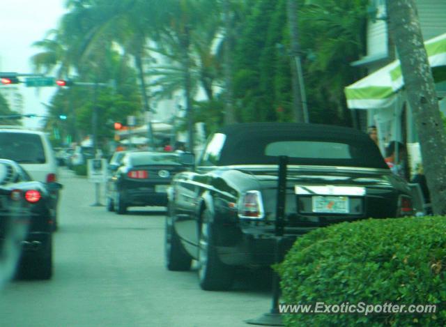 Rolls Royce Phantom spotted in Miami, Florida