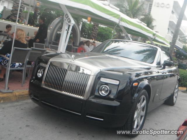 Rolls Royce Phantom spotted in Miami, Florida