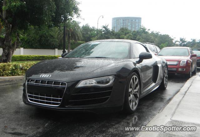 Audi R8 spotted in Miami, Florida