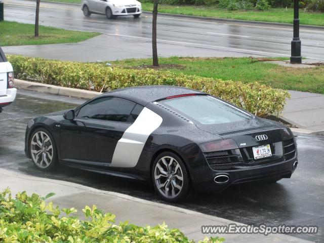 Audi R8 spotted in Miami, Florida