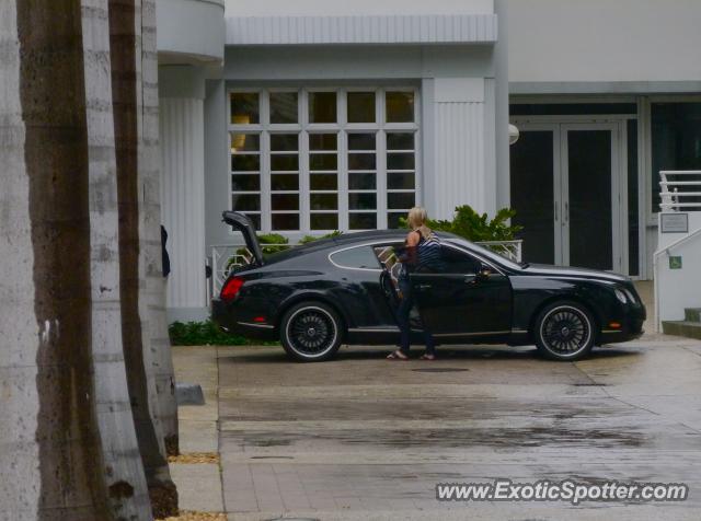 Bentley Continental spotted in Miami, Florida