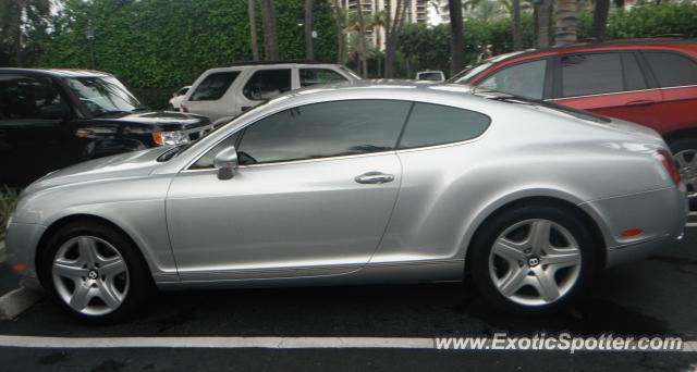 Bentley Continental spotted in Miami, Florida