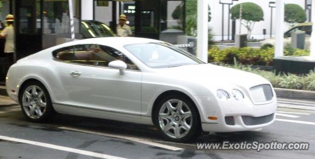 Bentley Continental spotted in Miami, Florida