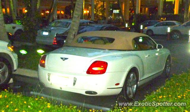 Bentley Continental spotted in Miami, Florida