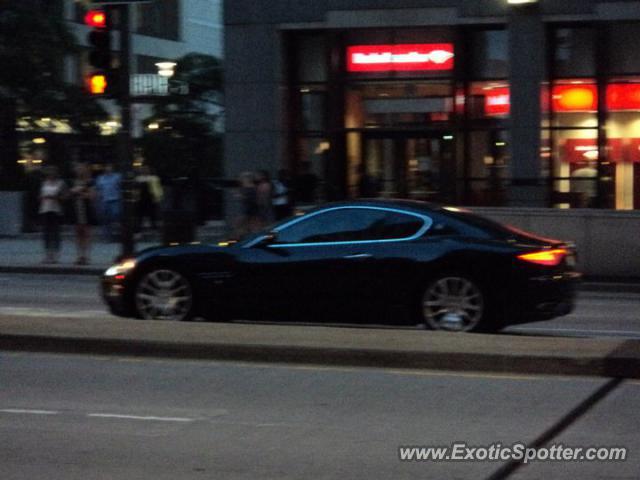 Maserati GranTurismo spotted in Chicago, Illinois