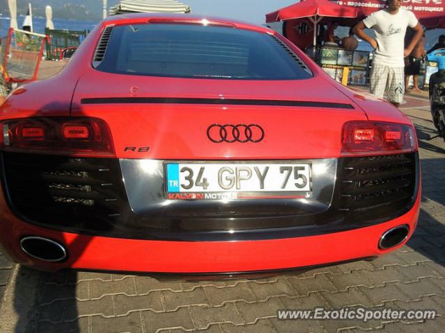 Audi R8 spotted in Marmaris, Turkey