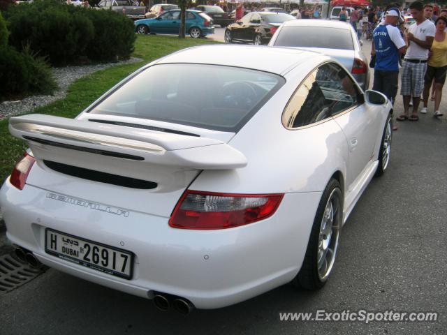 Porsche 911 Turbo spotted in Ohrid, Macedonia