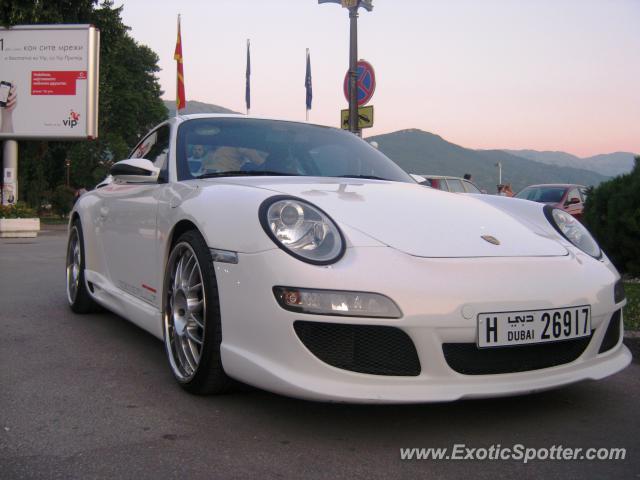 Porsche 911 Turbo spotted in Ohrid, Macedonia