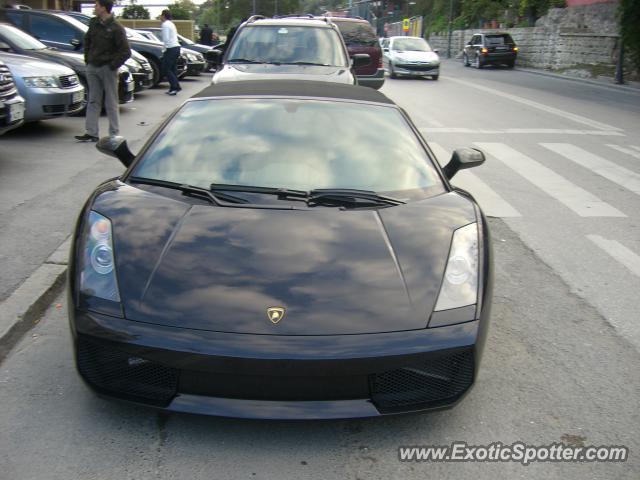 Lamborghini Gallardo spotted in Istanbul, Turkey