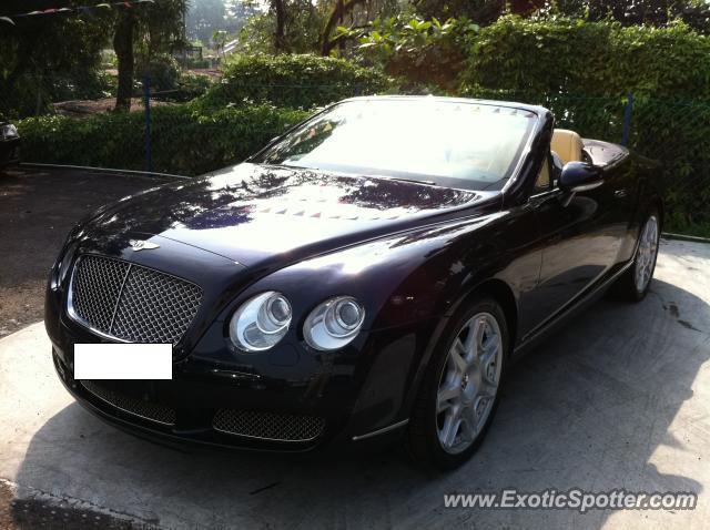 Bentley Continental spotted in Ipoh, Malaysia