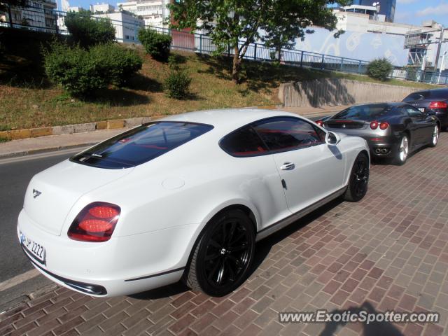 Bentley Continental spotted in Istanbul, Turkey