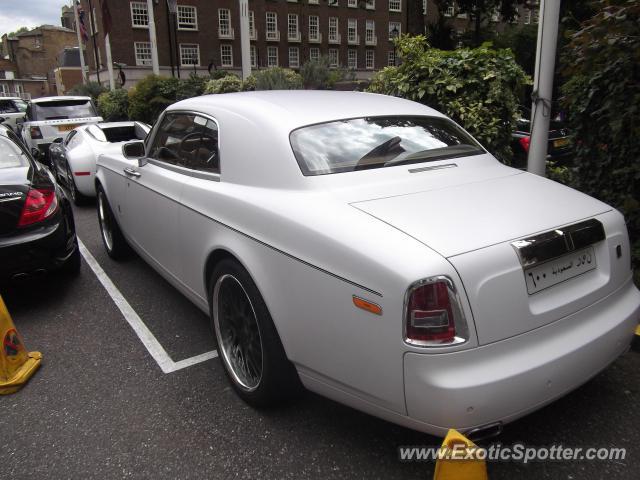 Rolls Royce Phantom spotted in London, United Kingdom