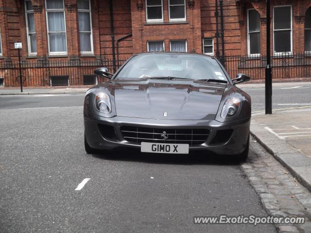 Ferrari 599GTB spotted in London, United Kingdom