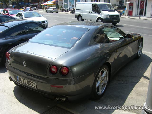 Ferrari 612 spotted in Istanbul, Turkey