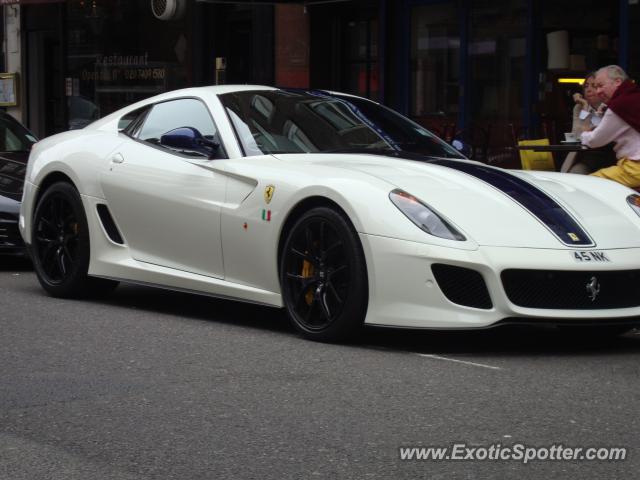 Ferrari 599GTB spotted in London, United Kingdom