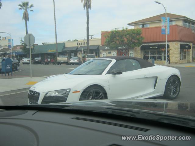 Audi R8 spotted in La Jolla, California