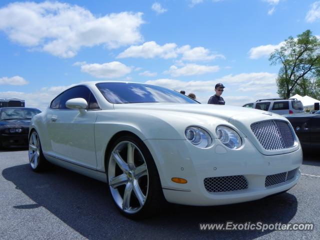 Bentley Continental spotted in Hershey, Pennsylvania