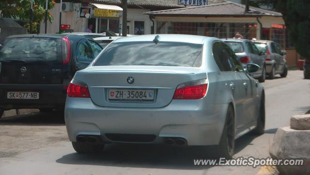 BMW M5 spotted in Ohrid, Macedonia