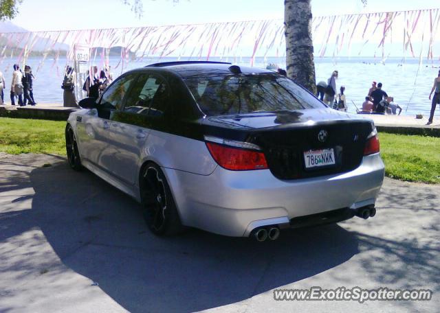 BMW M5 spotted in Ohrid, Macedonia