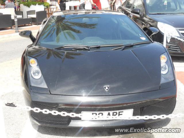 Lamborghini Gallardo spotted in Puerto Banus, Spain