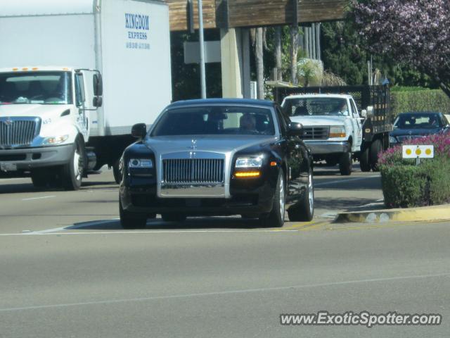 Rolls Royce Ghost spotted in La Jolla, California