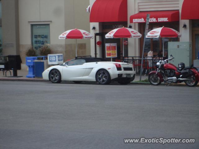 Lamborghini Gallardo spotted in La Jolla, California