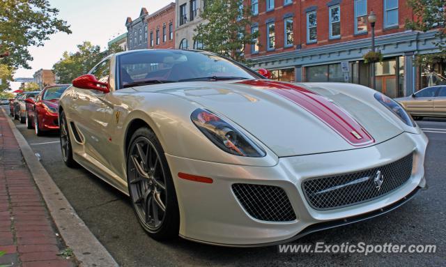 Ferrari 599GTB spotted in Red Bank, New Jersey