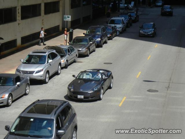 Aston Martin DB9 spotted in Chicago , Illinois