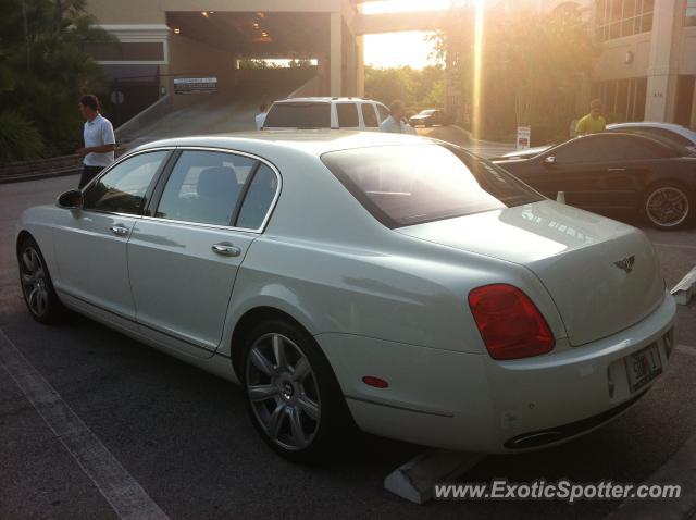 Bentley Continental spotted in Jacksonville, Florida