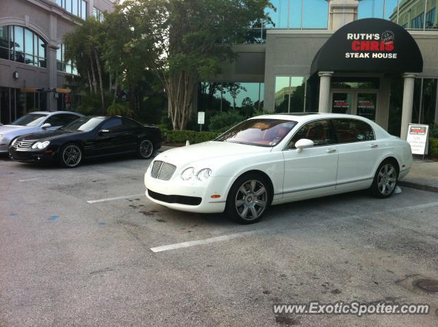 Bentley Continental spotted in Jacksonville, Florida