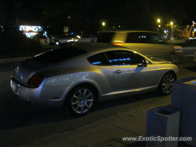 Bentley Continental spotted in San Diego, California