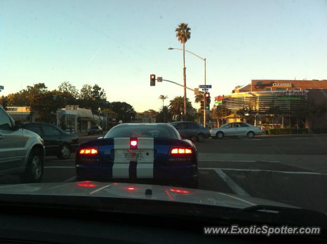 Dodge Viper spotted in La Jolla, California