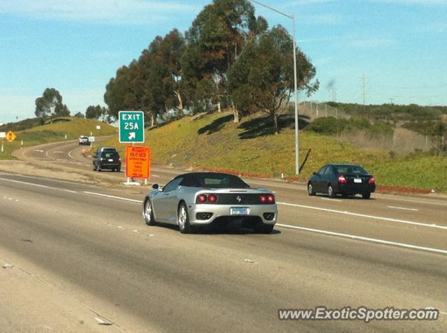 Ferrari 360 Modena spotted in San Diego, California