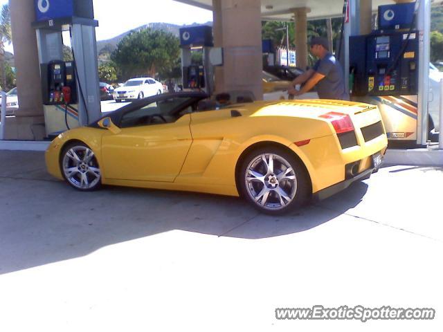 Lamborghini Gallardo spotted in La Jolla, California