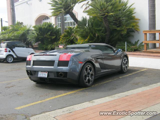 Lamborghini Gallardo spotted in La Jolla, California