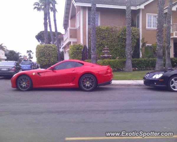 Ferrari 599GTB spotted in San Diego, California